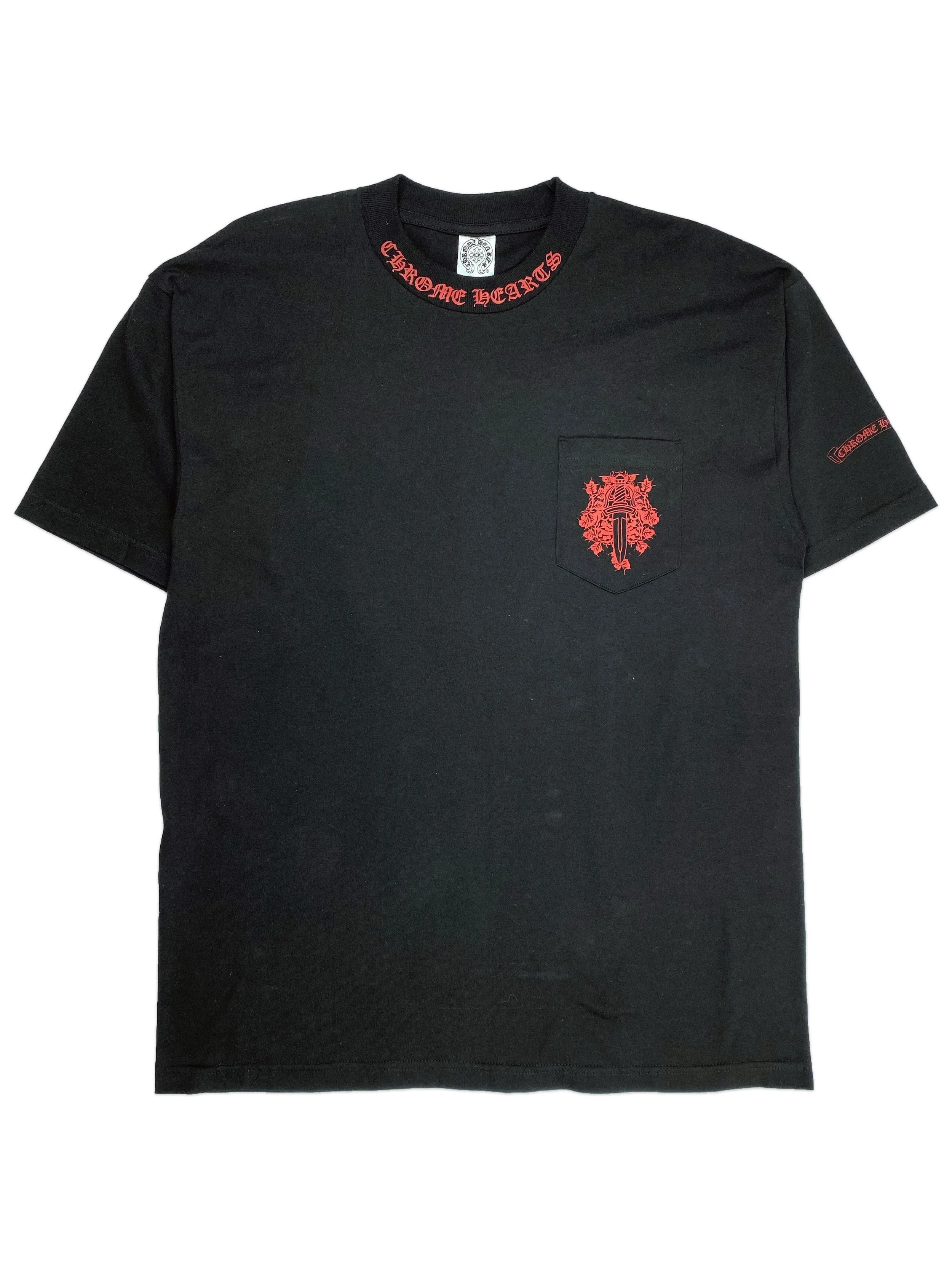 Red Dagger Pocket Tee Shirt