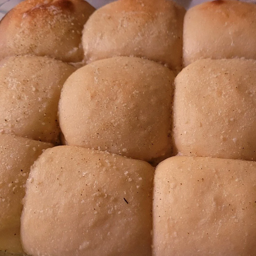 Smoked Rosemary Sourdough Rolls