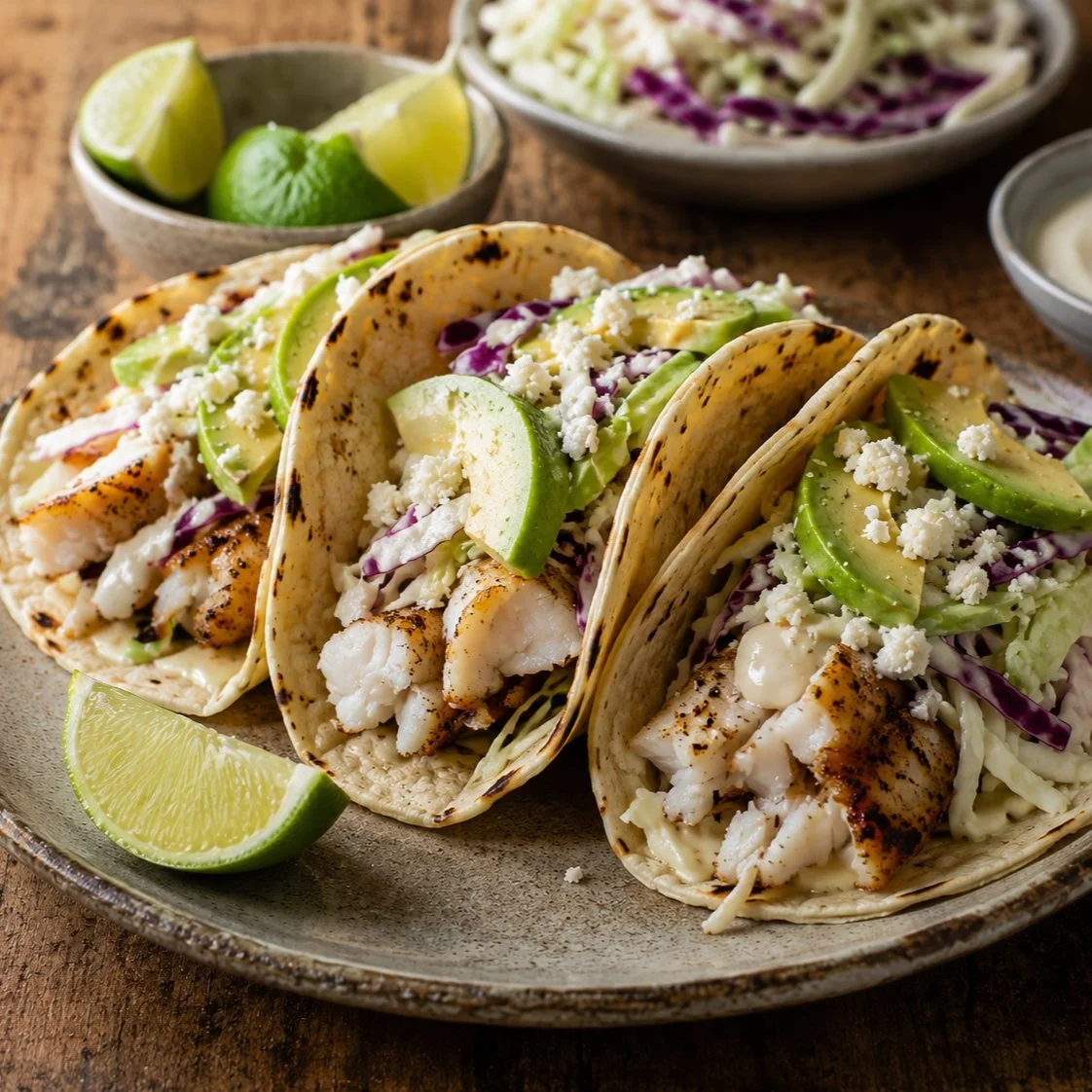 Smoky Cascade Fish Tacos &nbsp;