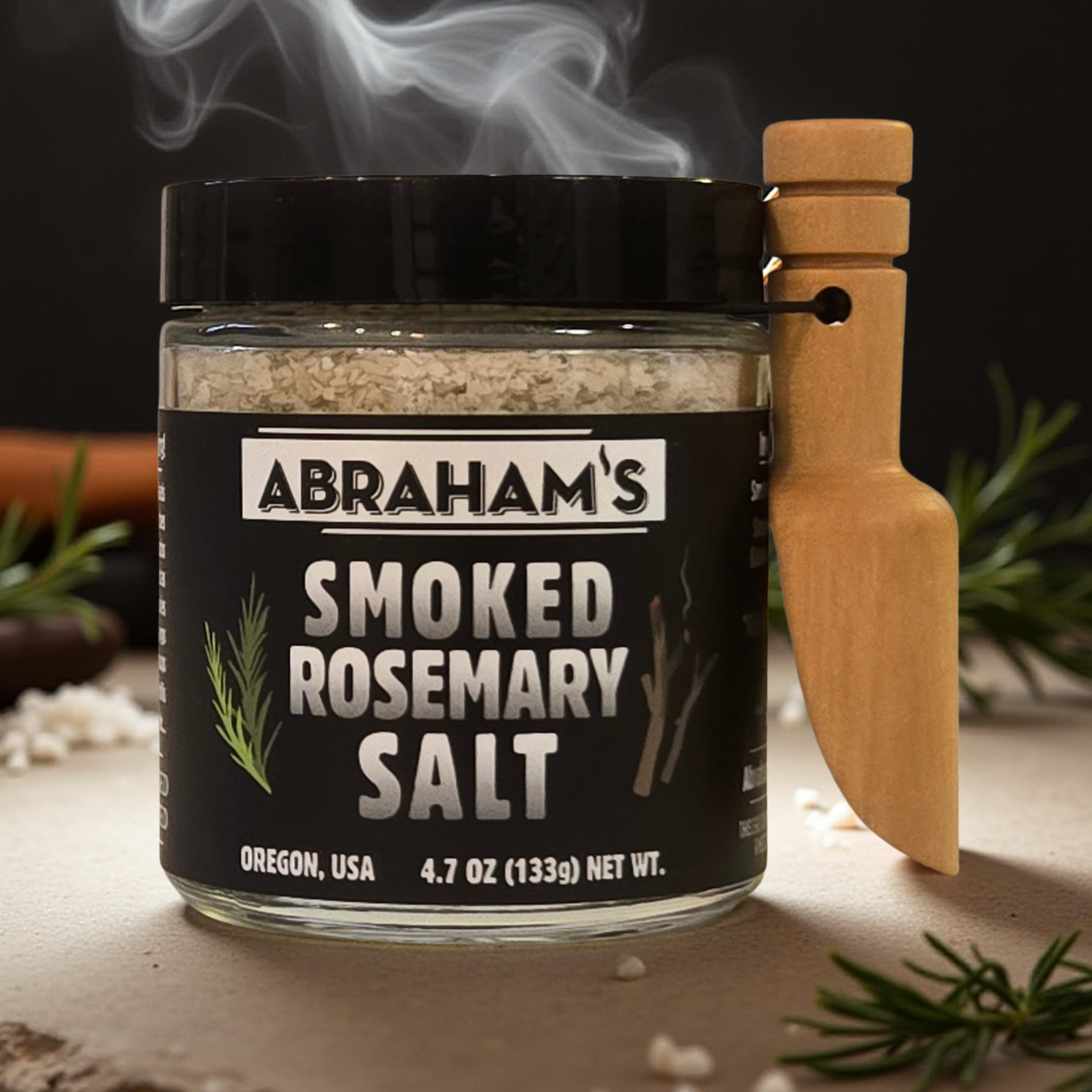 Abraham's Smoked Rosemary Salt