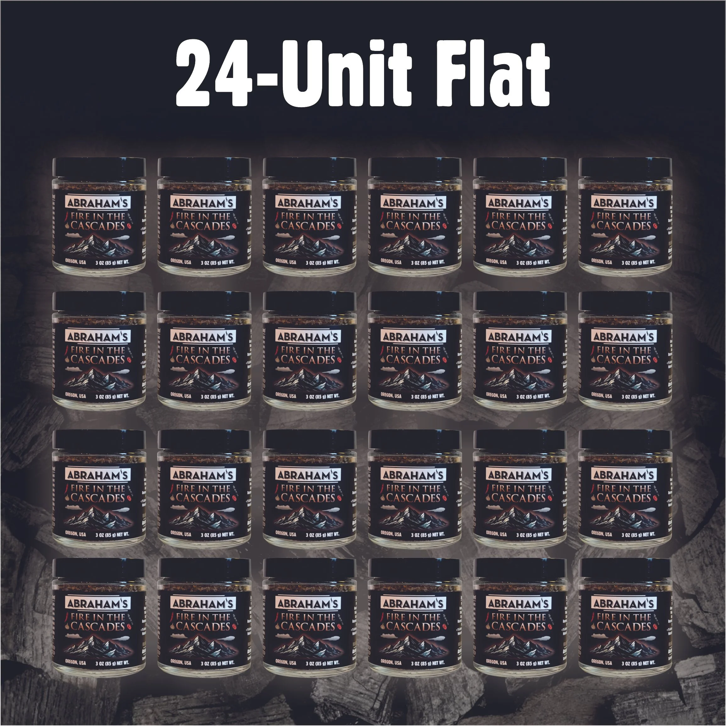 24-Unit Flat Abraham's Spices Fire in the Cascades