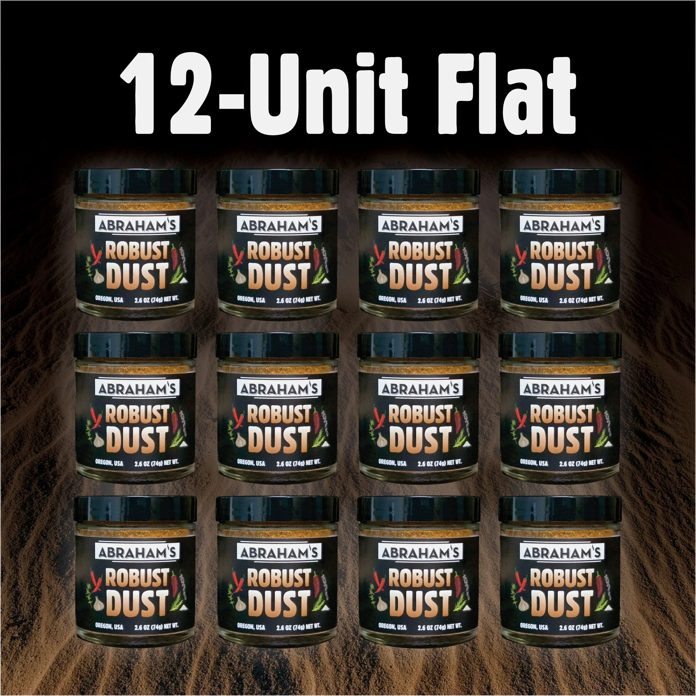 12-Unit Flat Abraham's Spices Robust Dust.jpg