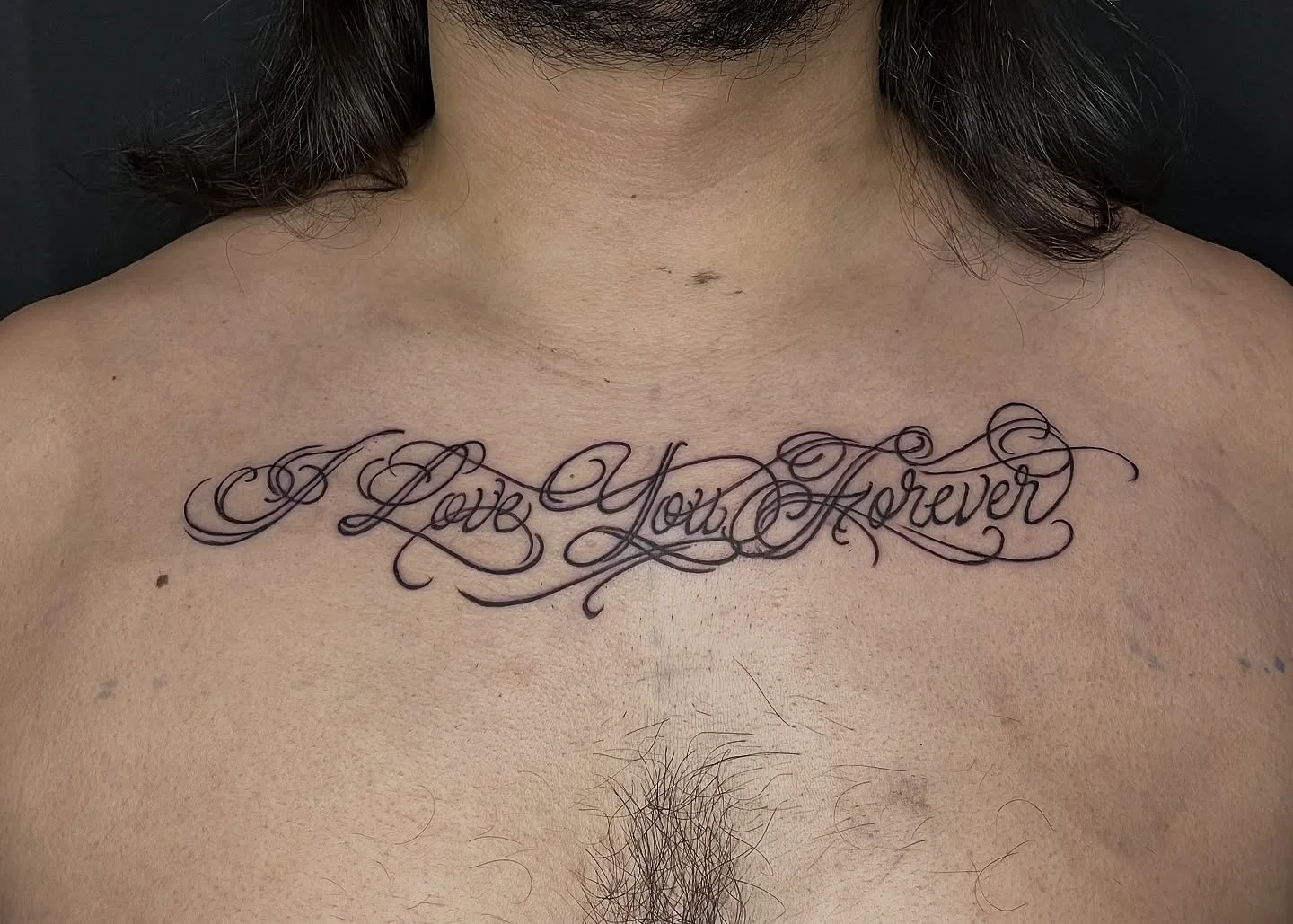 Fitting last tattoo of 2025 🩶 thanks everyone!