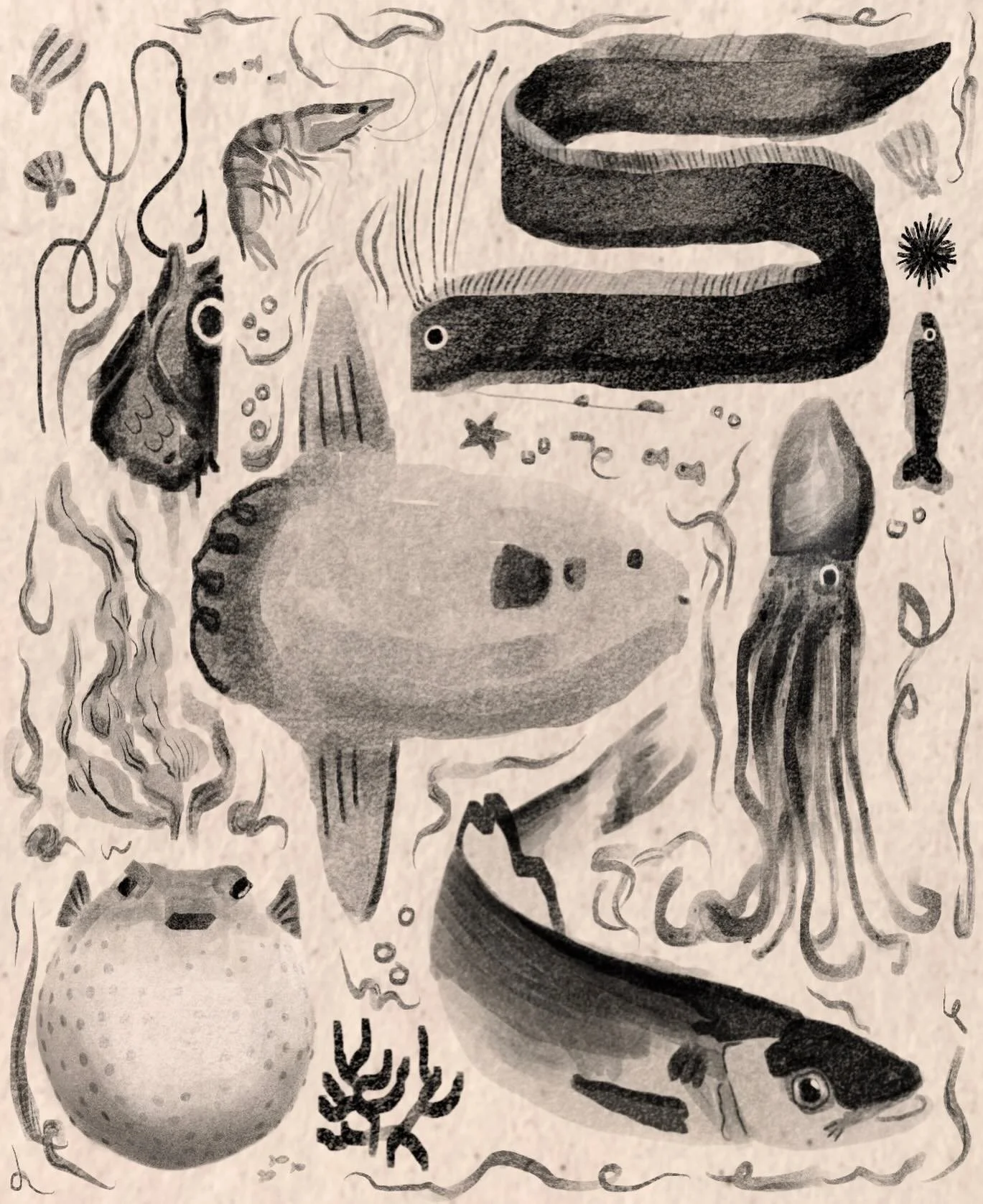 Undersea friends! Or at least friends of friends. We&rsquo;re not thaaat close I guess.