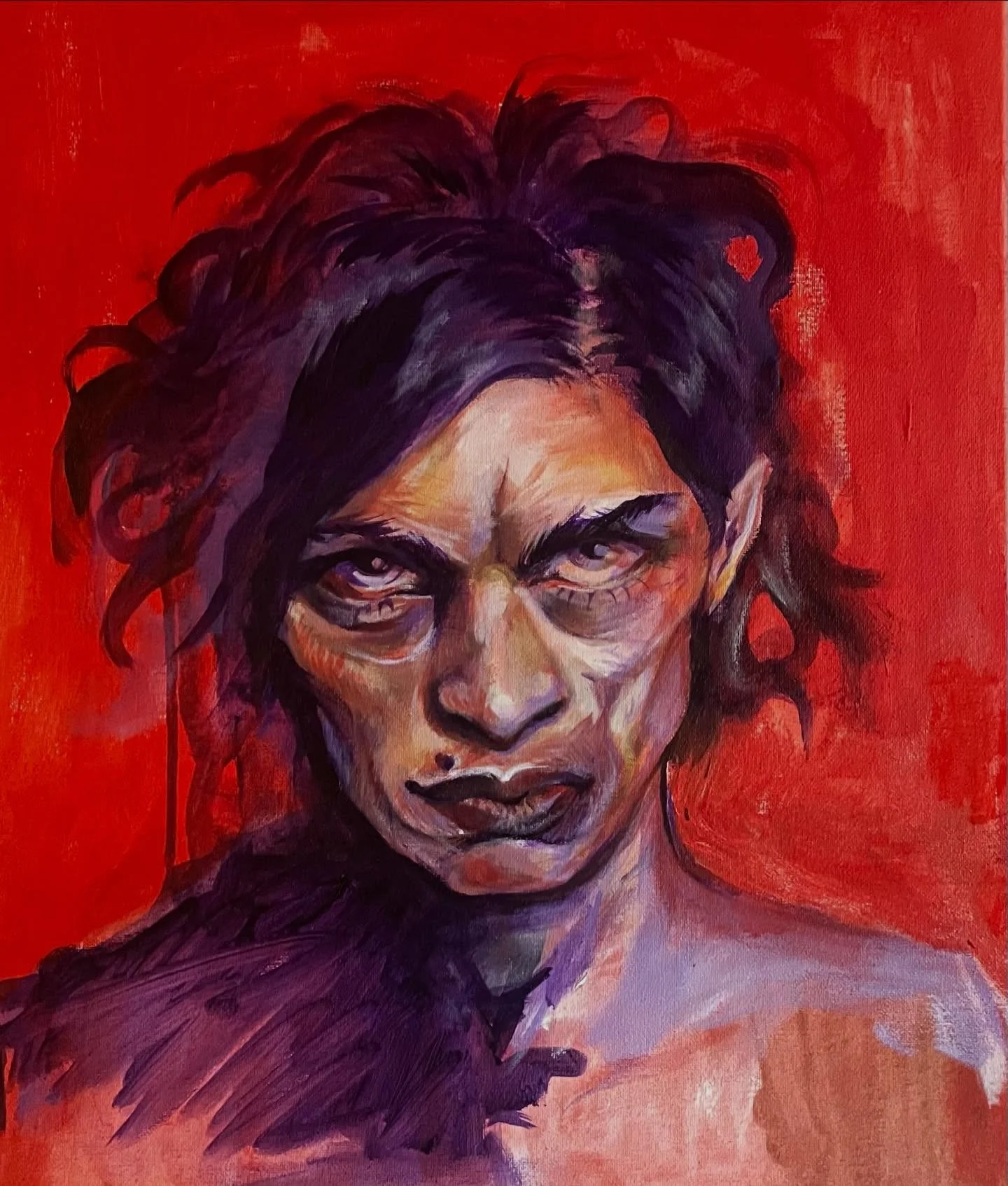 In terms of making art, there&rsquo;s always this teetering point where things begin to stitch together and everything feels like it might be complete. It&rsquo;s important (to me) to let the work rest. Hang it on different coloured walls. Put it som