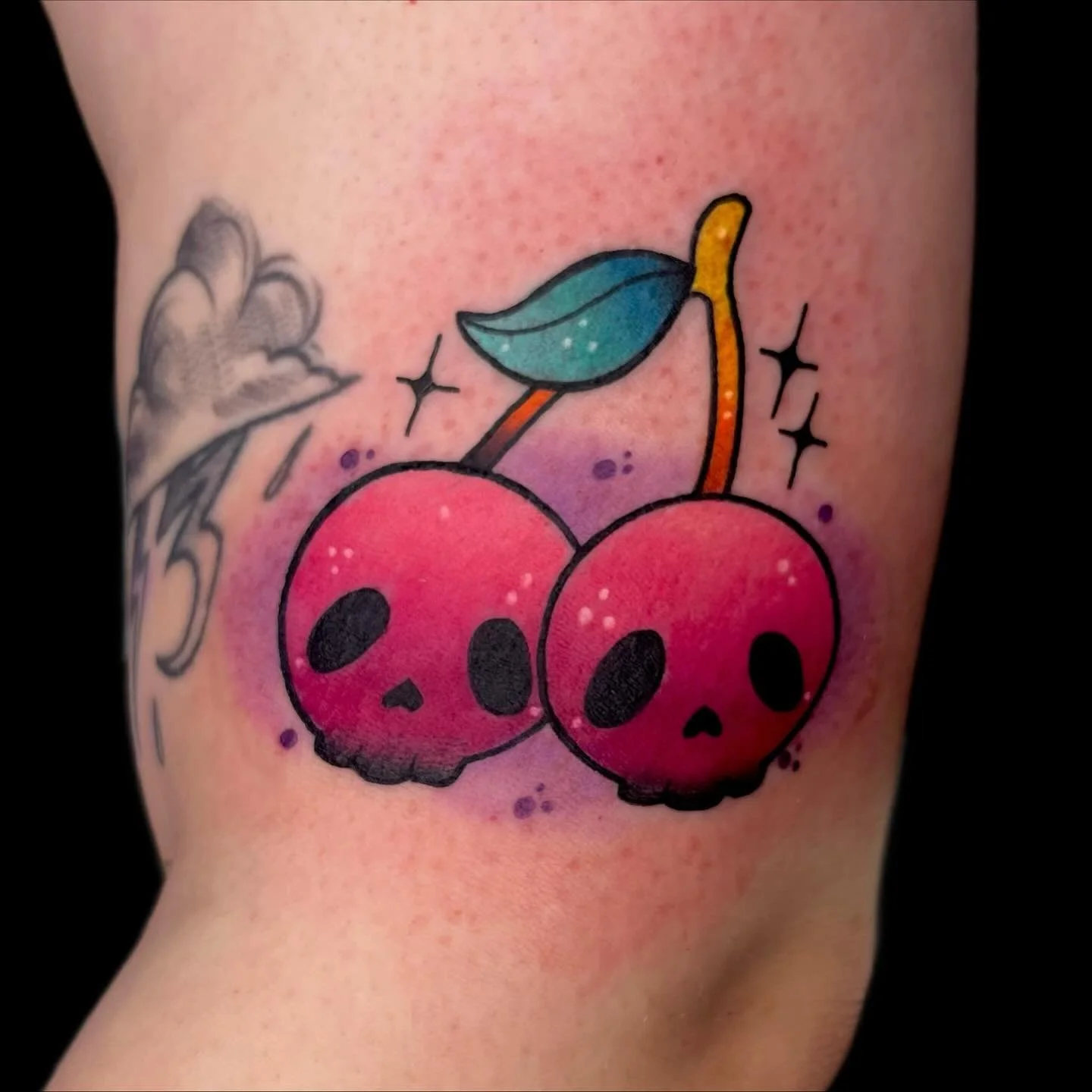 couple little guys from my repeatable flash :) 
&mdash;
🖤 ink.bunni.tattoo@gmail.com
⚔️ done at @svatura 
⛓️ Made with:
@stencilstuff @spirittattooproducts @fkirons @thesolidink @worldfamousink @pantheraink @fytsupplies @fytsuppliesusa_ @fytvancouve