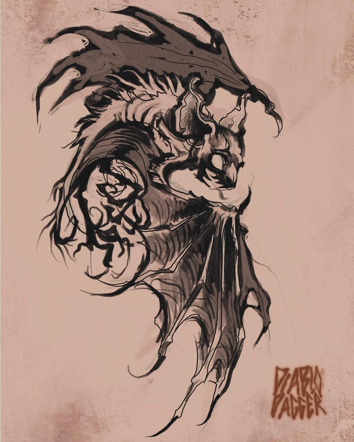 Sketch.

. #bat #battattoo #artwork #batartwork #blackwork #blackandgray #gothictattoo