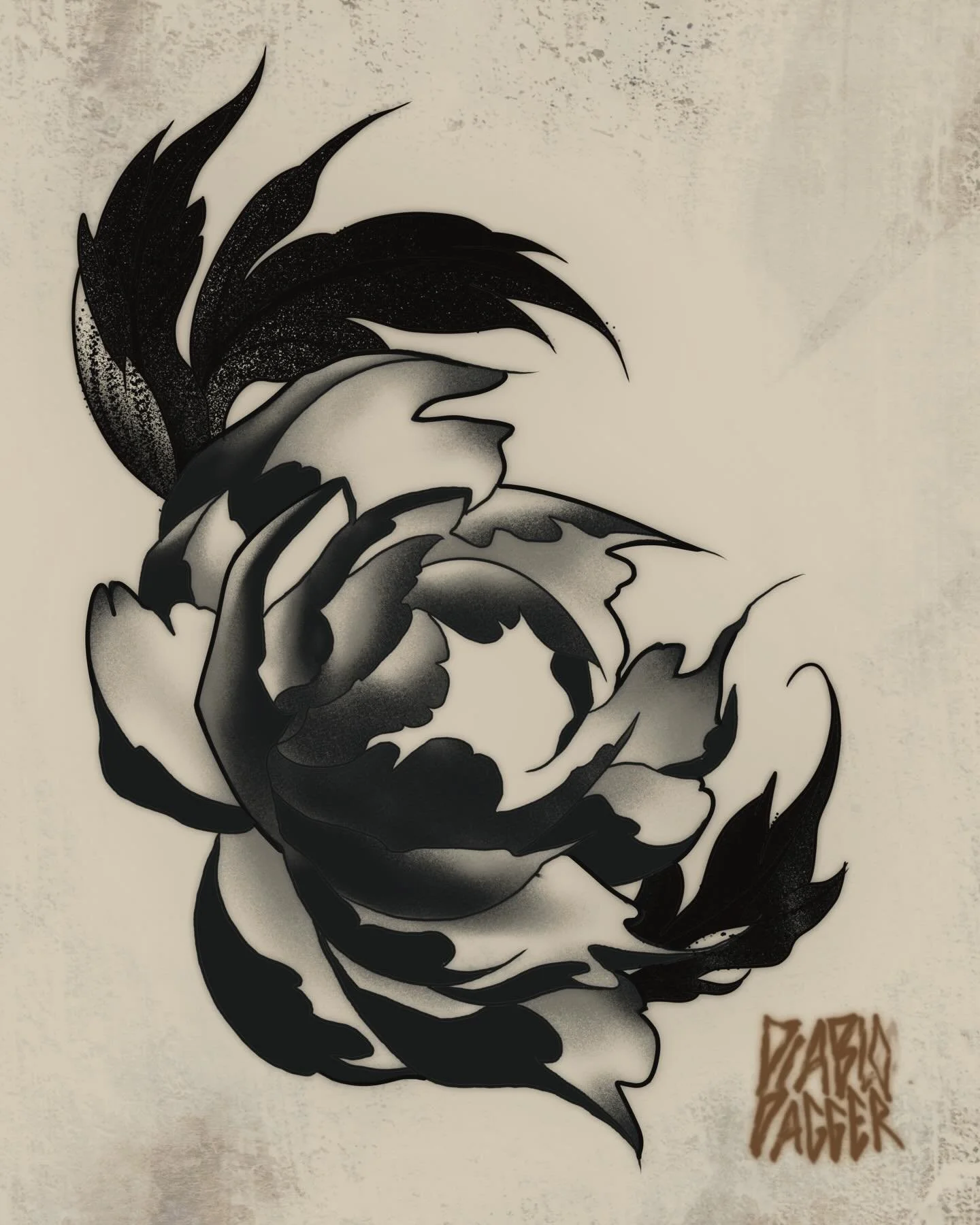 Abstract Gothic Peony 
Tattoo flash

#yvrtattoo #vancouvertattoo #vancouverartist #gothicvancouver #vancouvergoth #peonytattoo #flowertattoo #artwork #peonyartwork #blackwork #blackandgray #gothictattoo  #witchytattoo #witchtattoo #magictattoo #witch