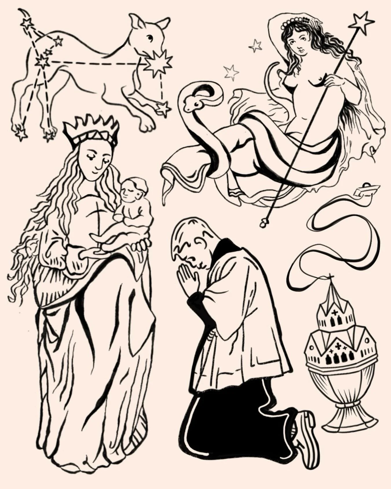 Some new drawings for you lovely people