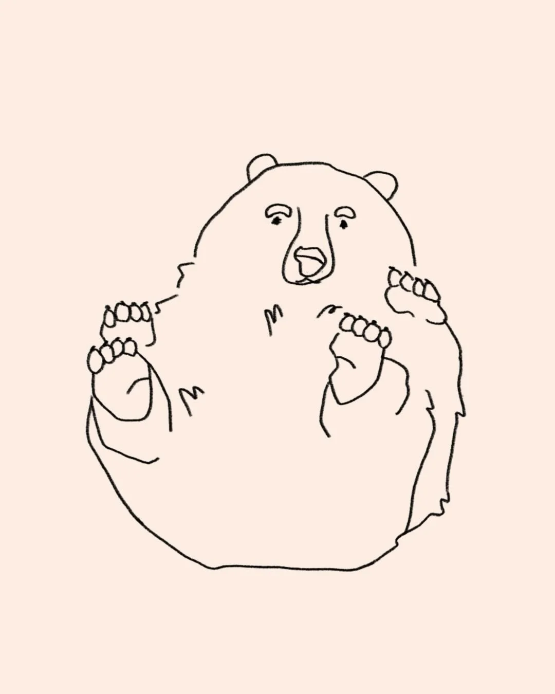 3 bears. Happy Saturday