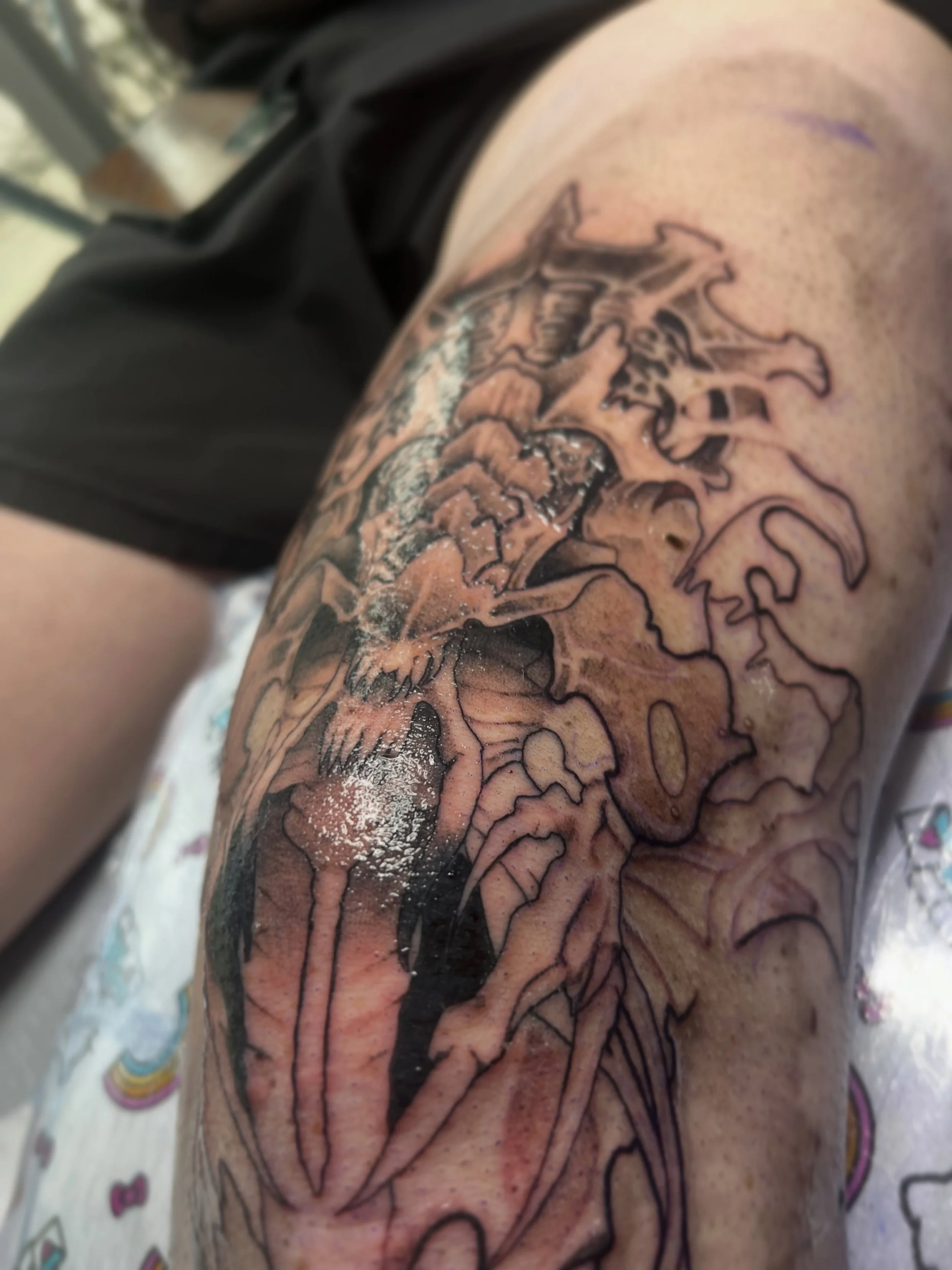 Get your knee tattood, I swear it&rsquo;s a good time.
#tattoo #tattooartist #vancouvertattoo #tattoovancouver #warhammer