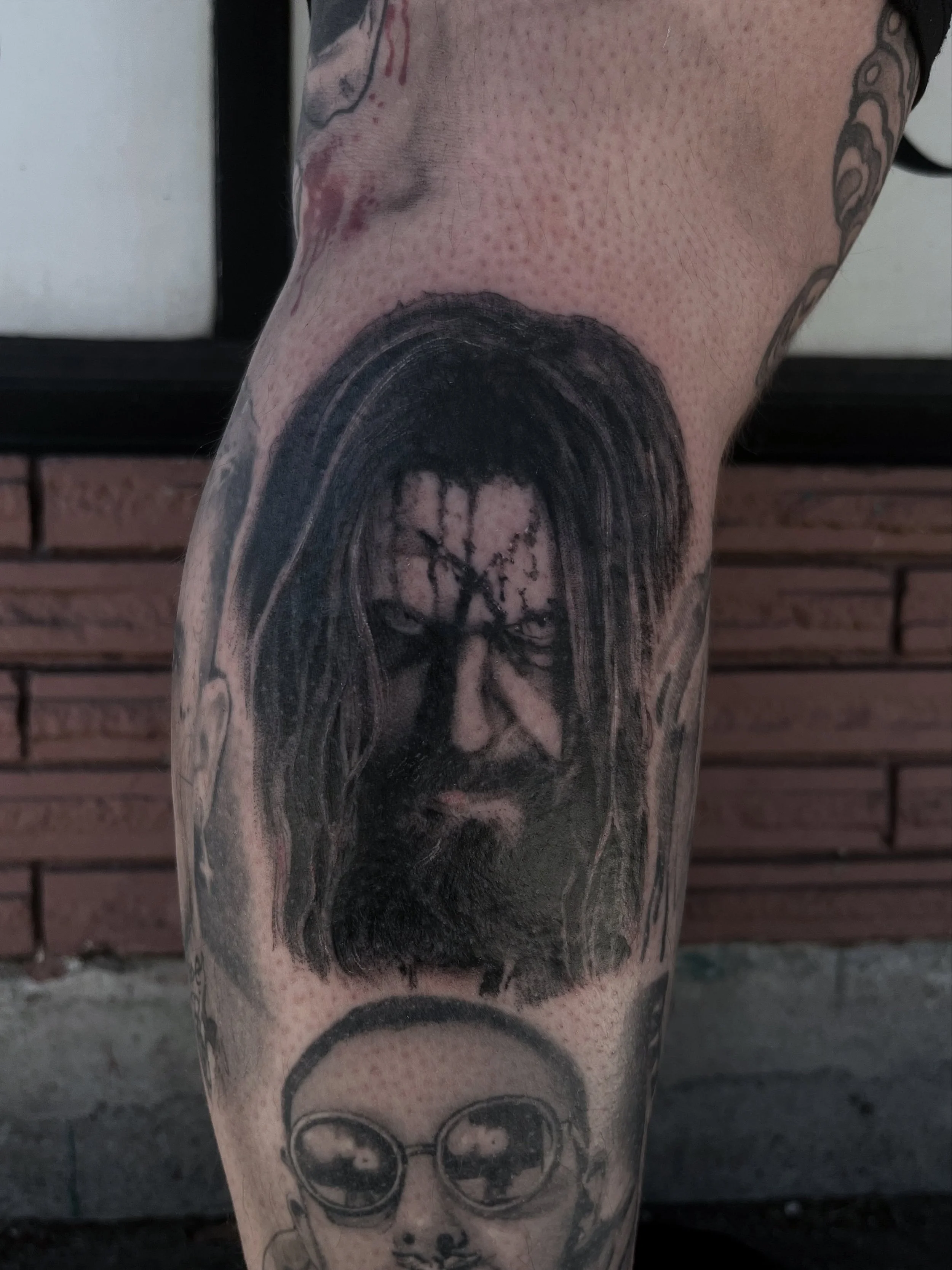 Our lord and saviour: rob zombie, thanks Kellin, can&rsquo;t wait for the next one

#tattoo #tattoovancouver #vancouvertattoo #vancouvertattooartist #robzombie