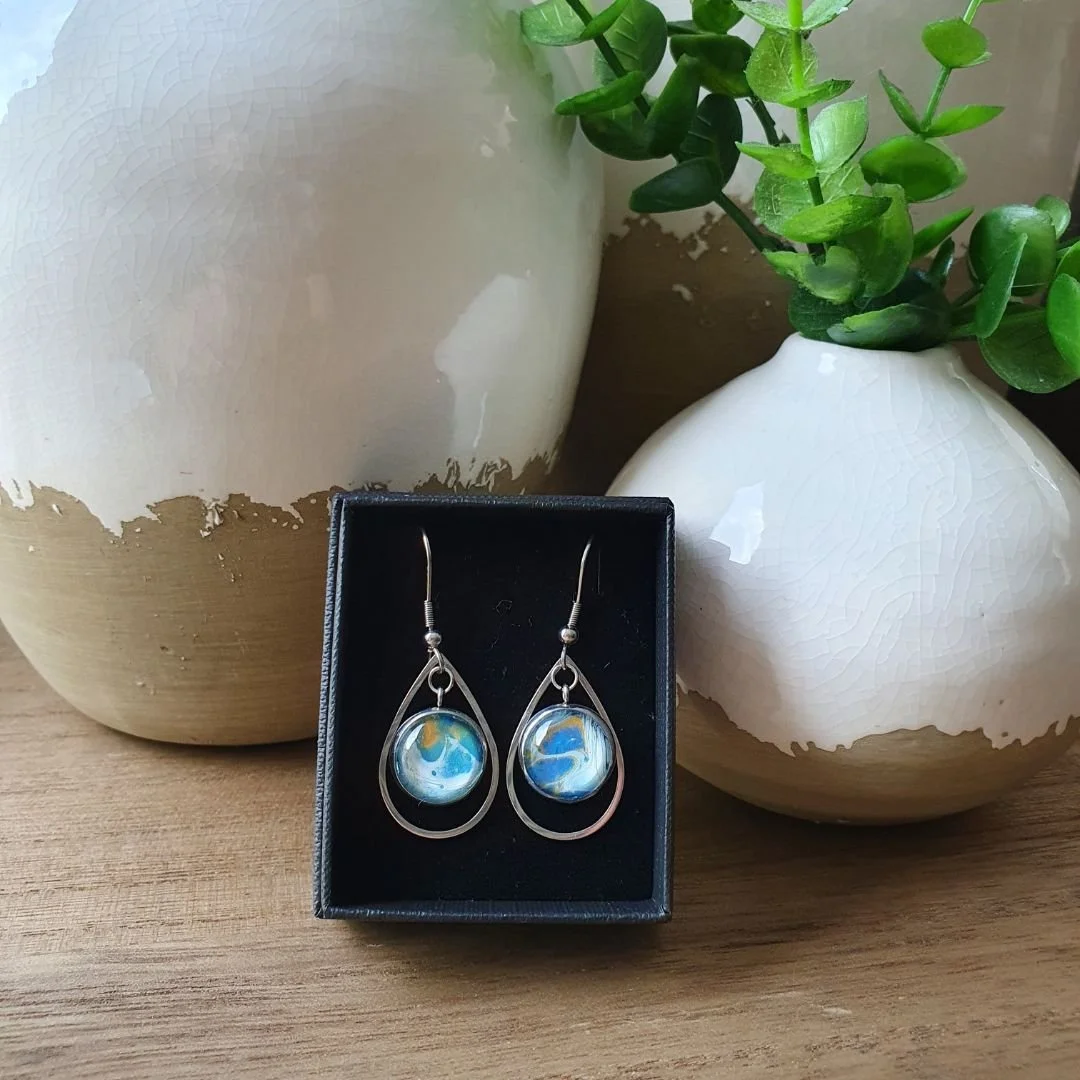 Stainless steel hook earrings