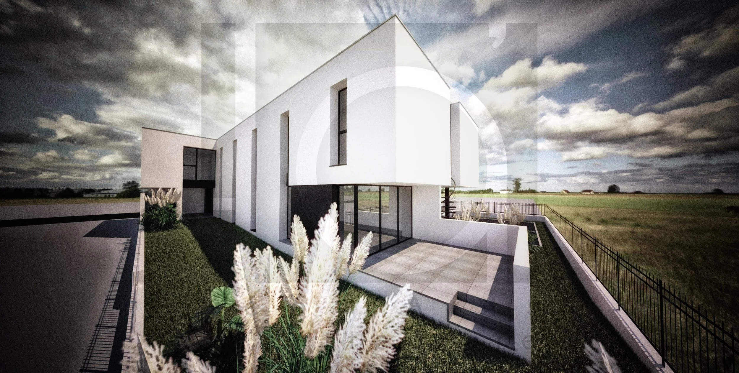 pôle santé provence construction centre paramédical architecture moderne salon-de-provence vue angle sud ouest