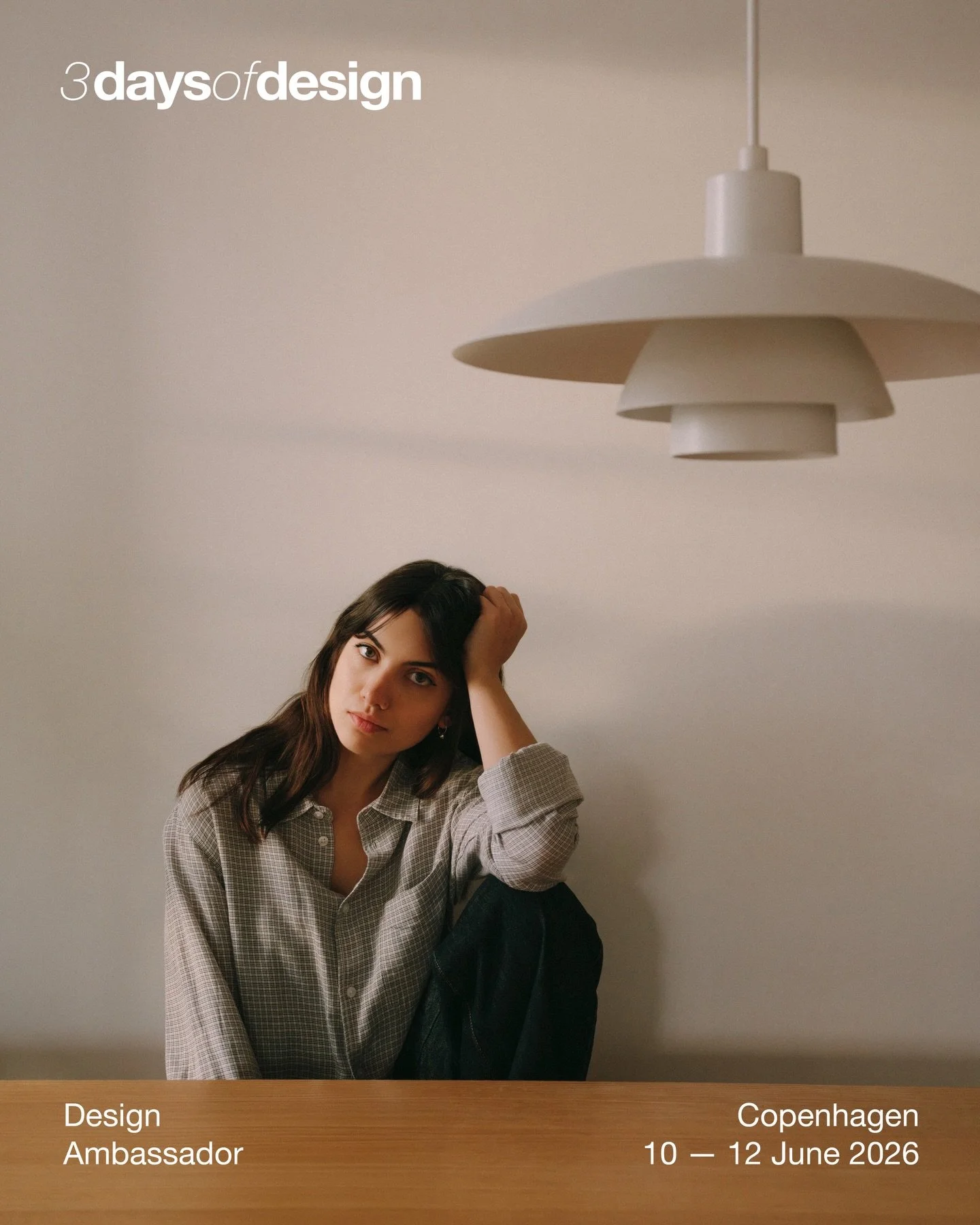 very happy and honoured to be joining @3daysofdesign this year as a design ambassador!

I visited the festival for the first time last year and had the best time biking between exhibitions, meeting other creatives, and just enjoying summer in the cit