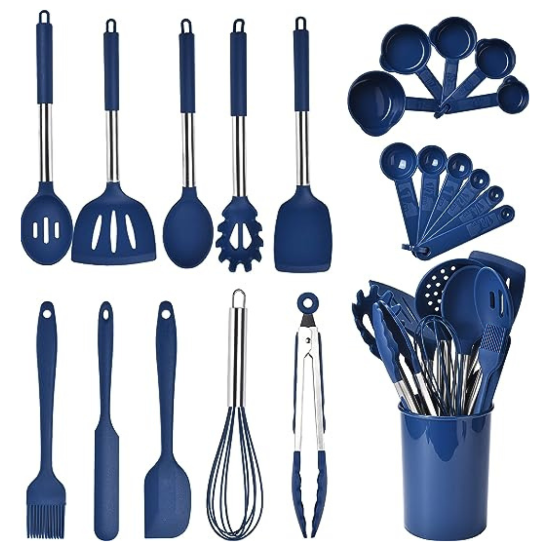 Navy Kitchen Accessories — Michelle Leanne HOME
