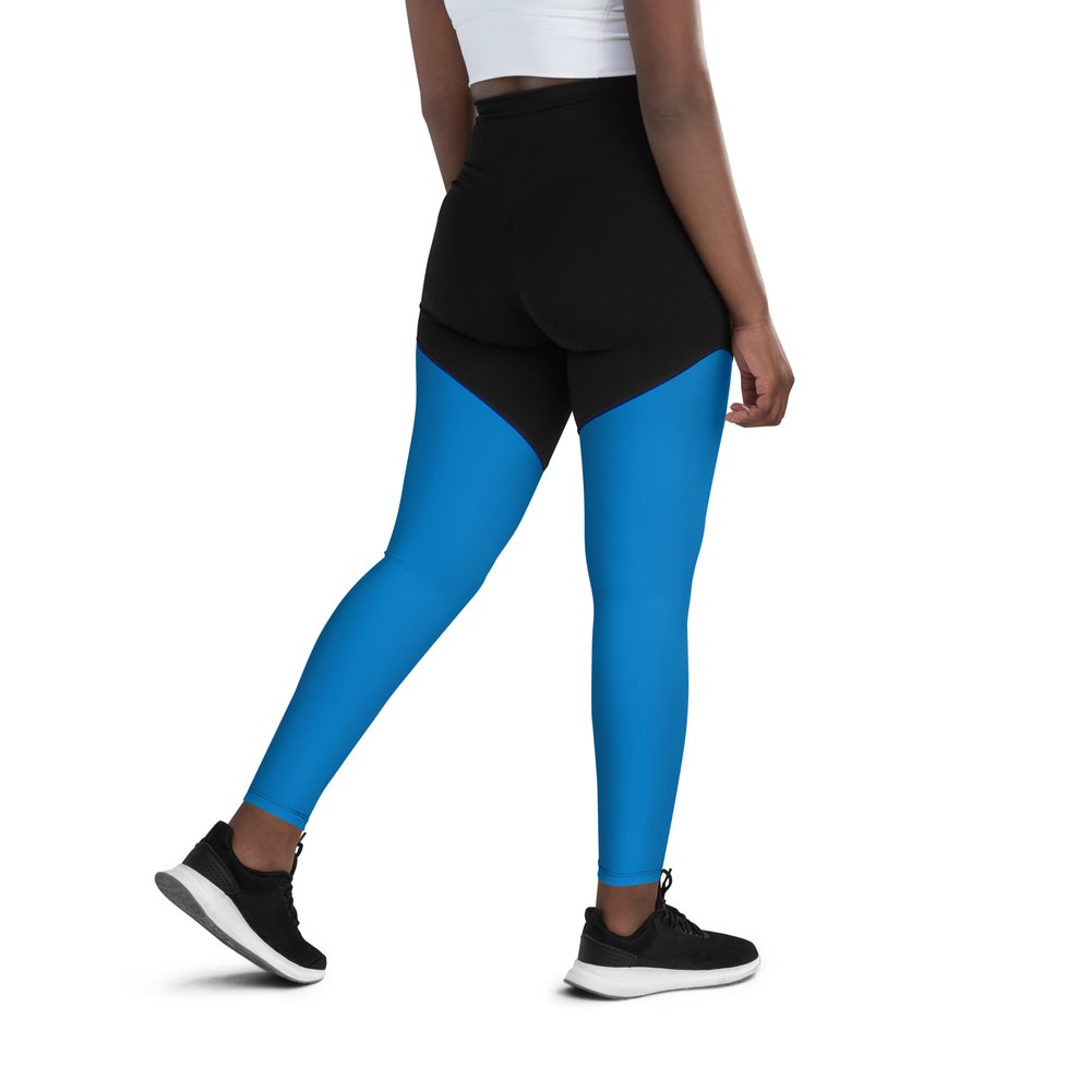 Rarp-ID Women Navy Blue Compression Yoga Leggings - Performance Fabric —  Rarp-ID Fitness