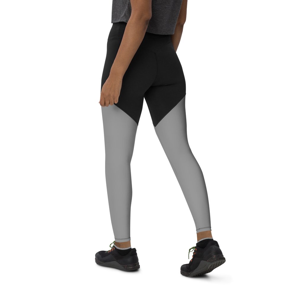 Women's Nobel Grey Yoga Leggings - High-Performing Compression — Rarp-ID  Fitness