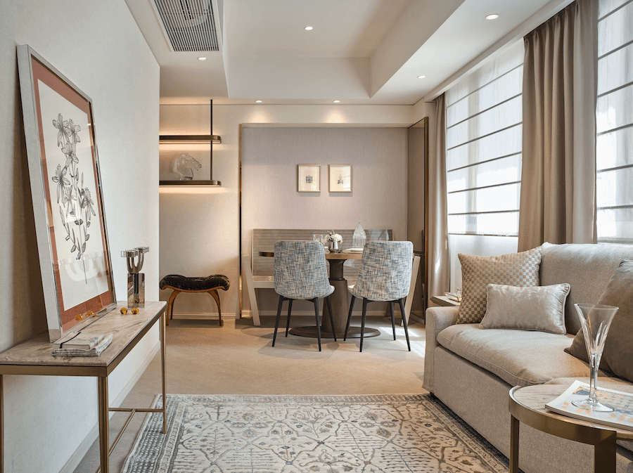 The Hayworth Service Apartment Causeway Bay Living Room