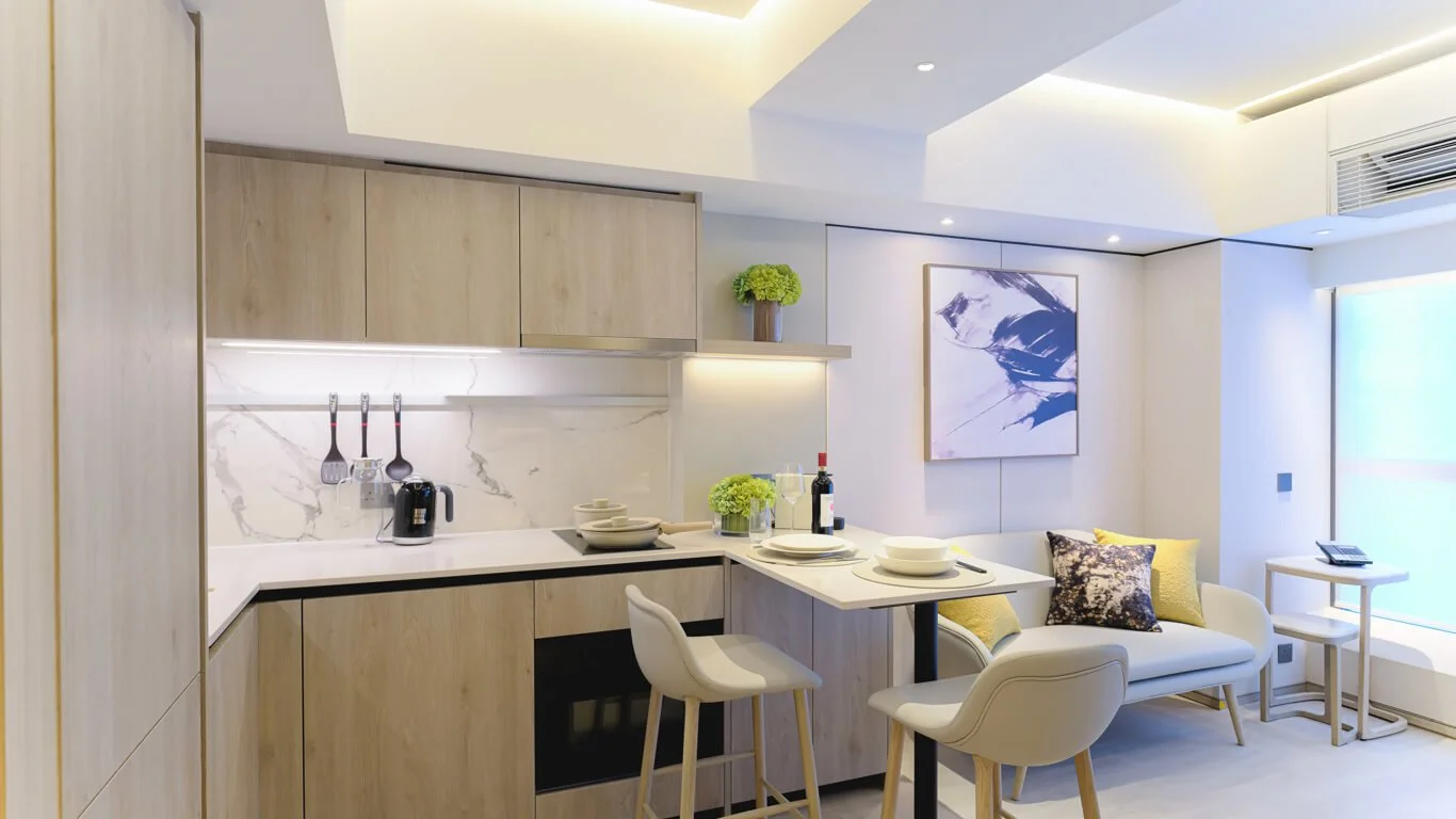 The Bauhinia 1 Bedroom Living Room