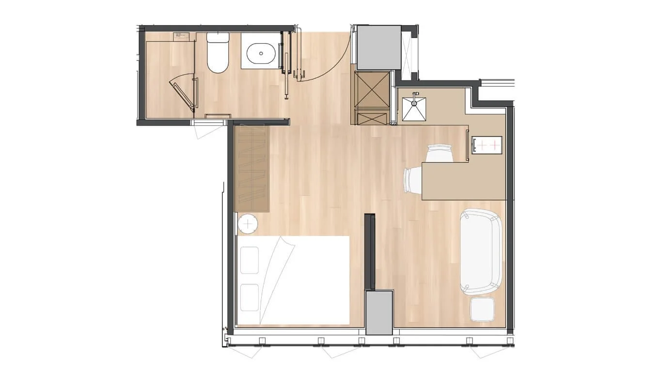 The Bauhinia Studio Layout Plan