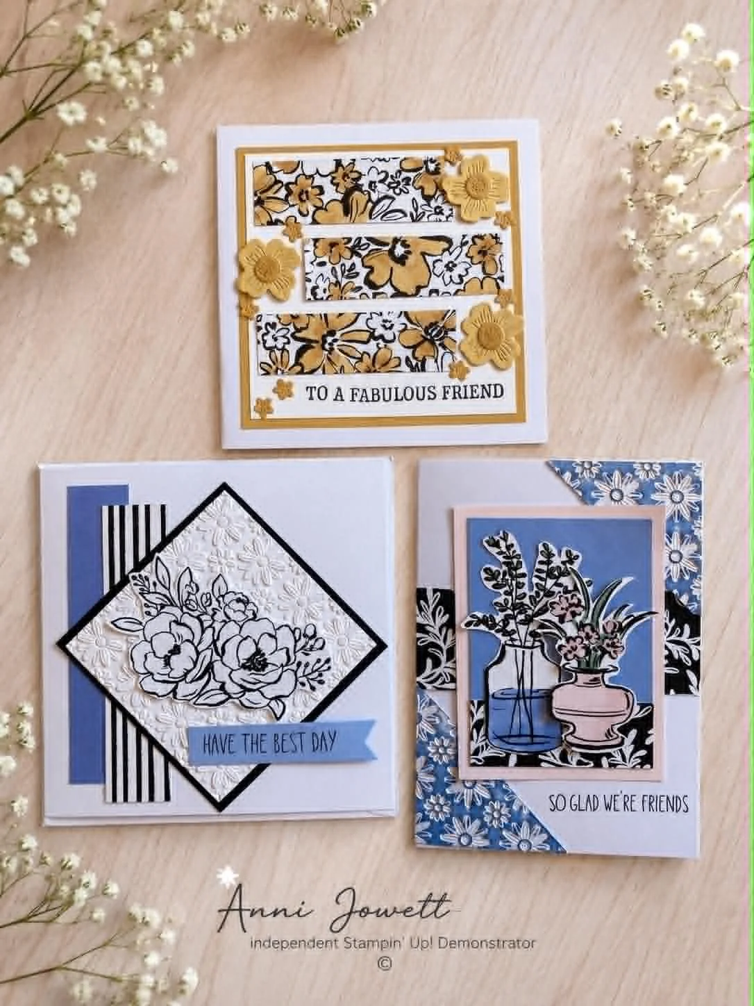 Paper Craft With Anni from 11:15 FREE drop in demo followed at 1:30 by a special £10 Card Making Mini Taster Session