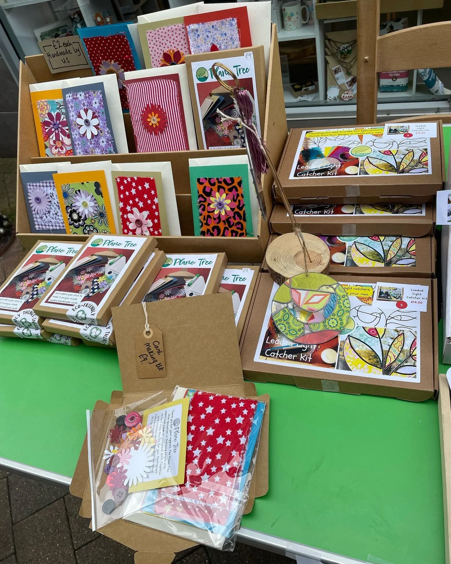 Handmade Greeting Cards & Leadlight Catcher Kit