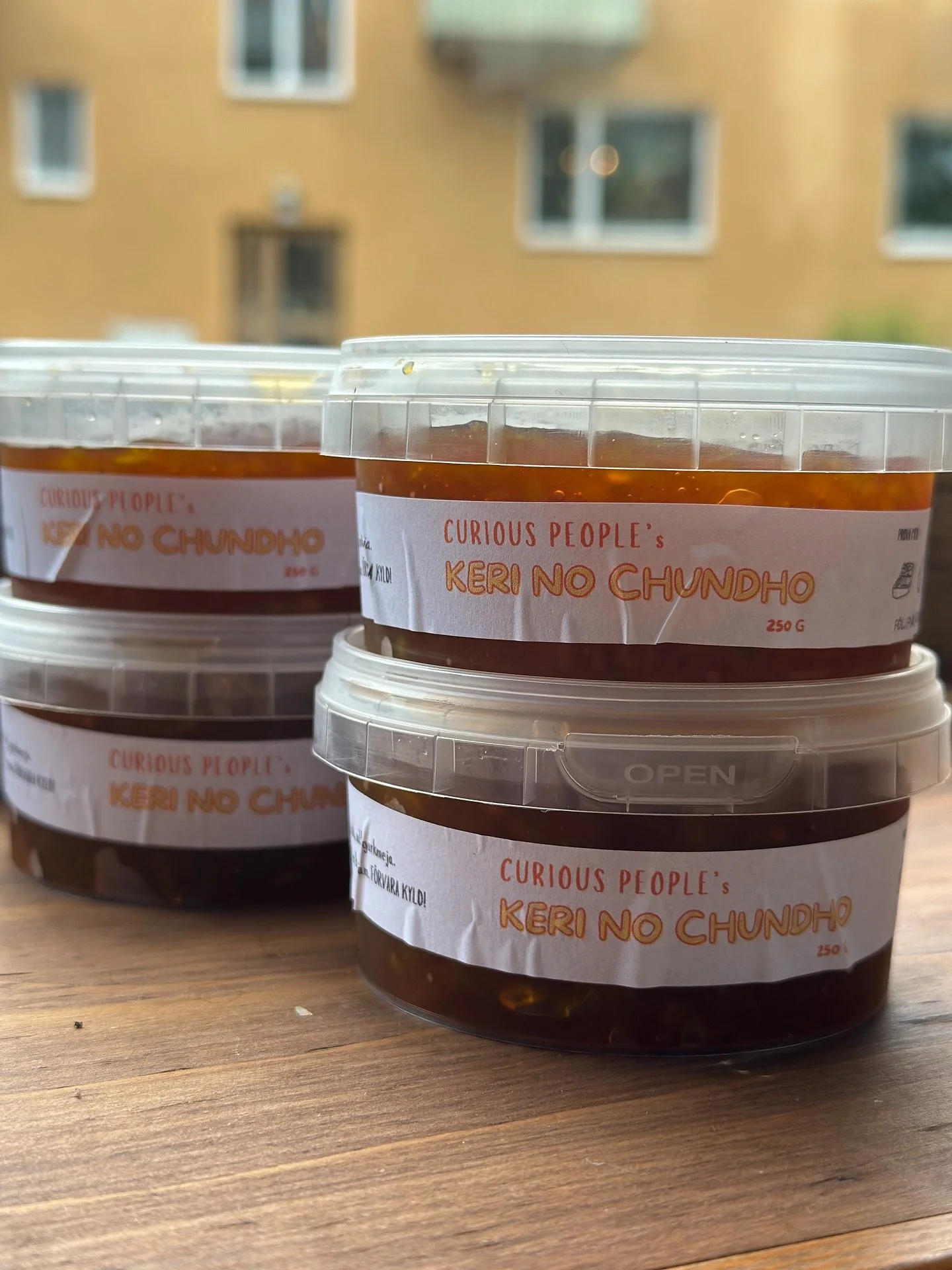 Remember this chundho we made a few weeks ago? Many of you asked us what we&rsquo;d typically eat it with&hellip;And that&rsquo;s one of the dishes we&rsquo;re serving on Friday! Come try :) 

It&rsquo;s made from green mangoes - and a combination of