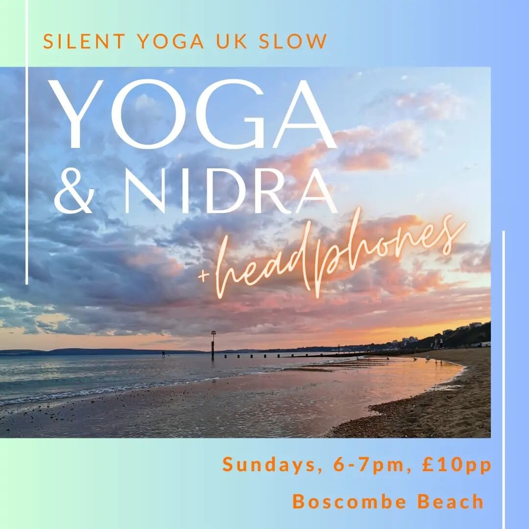 ***NEW CLASS ANNOUNCEMENT***

Sunset Yoga &amp; Nidra on Boscombe Beach - Sundays 6pm

The sun gently setting on the horizon, soft sand underneath the feet and fresh breeze on our cheeks... Some things can't be explained, they have to be experienced.