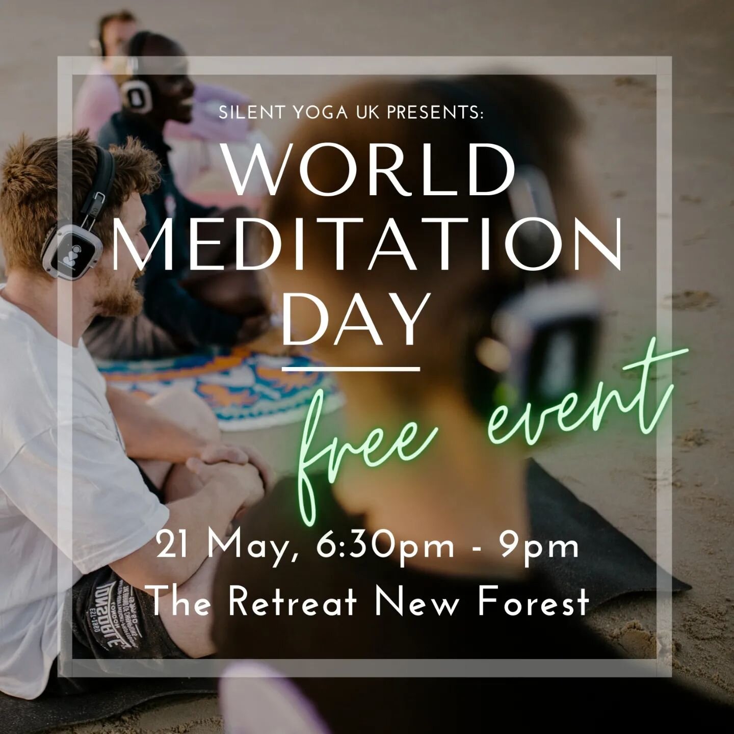 *WORLD MEDITATION DAY 2023***

World Meditation Day is just round the corner and you are invited to the first local event fully dedicated only meditation! 

It doesn't matter if you're new to meditation and only heard about its benefits or maybe you'