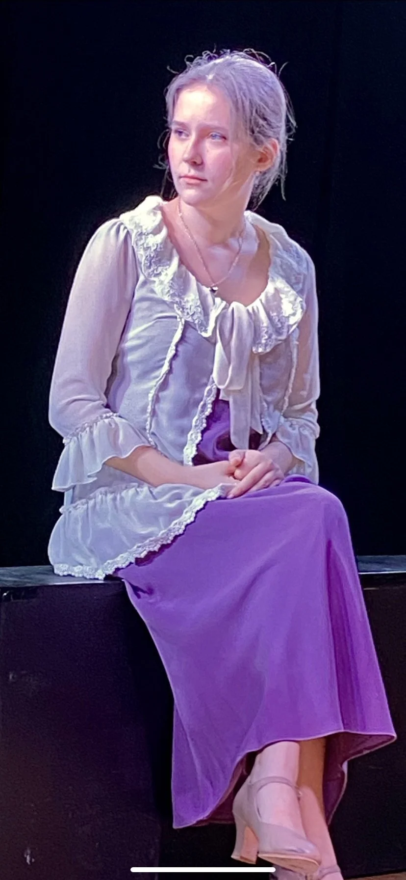 Mrs. Higgins in "Pygmalion"