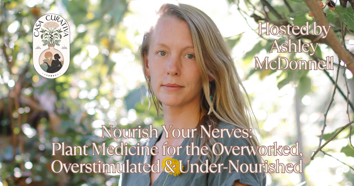 Nourish Your Nerves: Plant Medicine for the Overworked, Overstimulated &amp; Under-Nourished