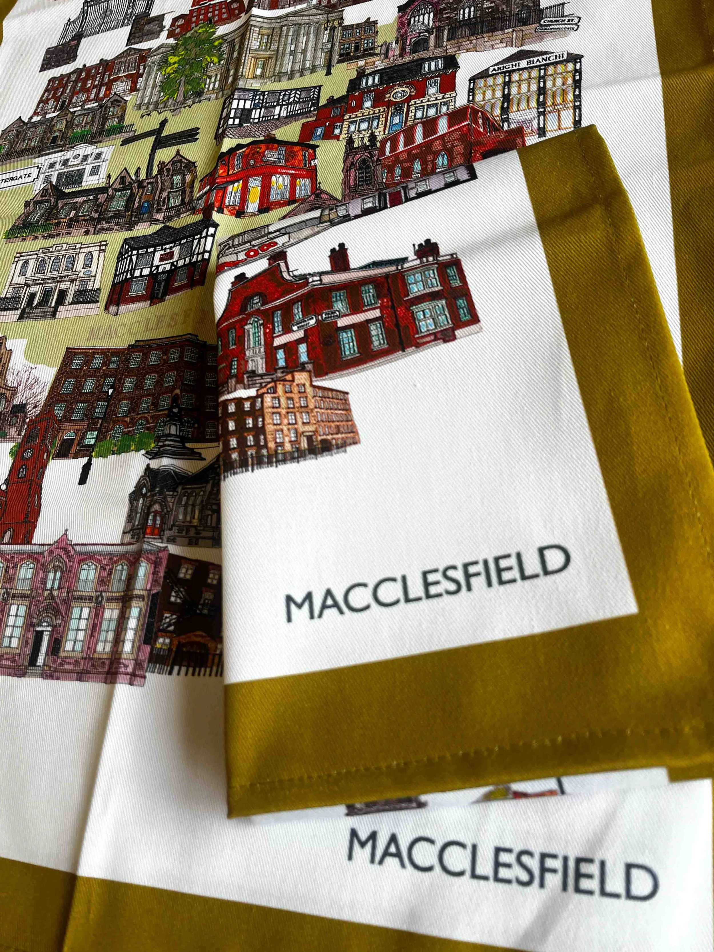 MACCLESFIELD TEA TOWEL