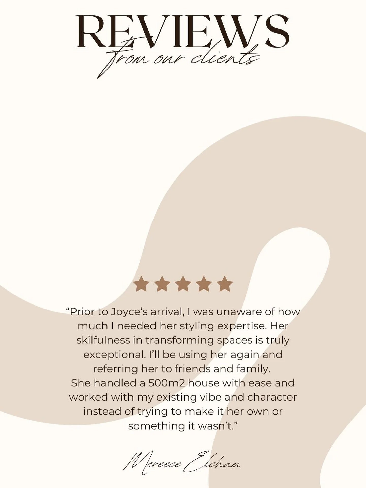 What our clients say&hellip;