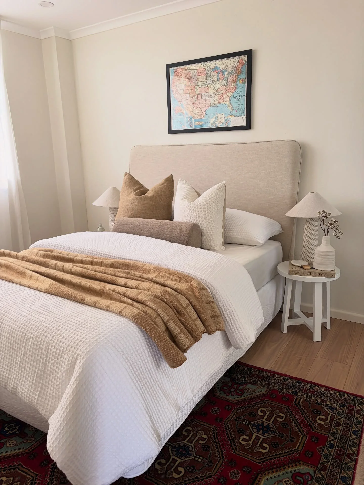 Soft layers, warm tones, and a touch of character.