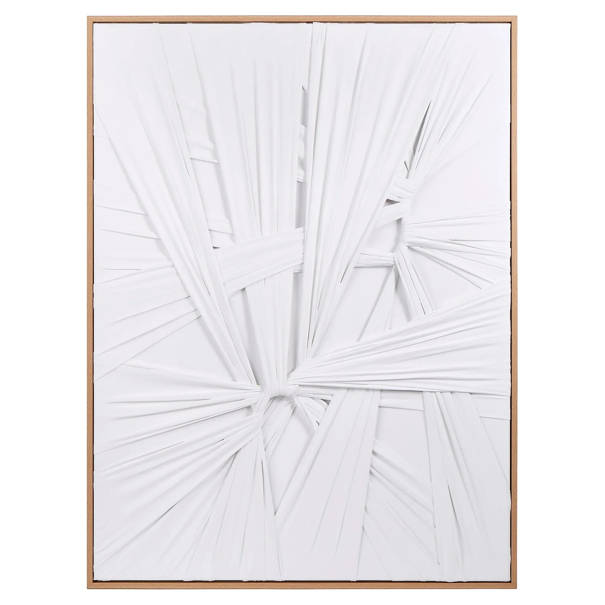 Fabric weave wall art
