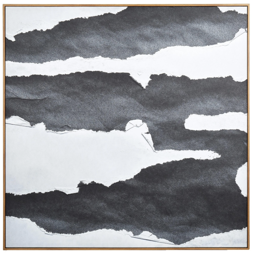 Amalfi cattoni hand painted wall art multi-coloured
