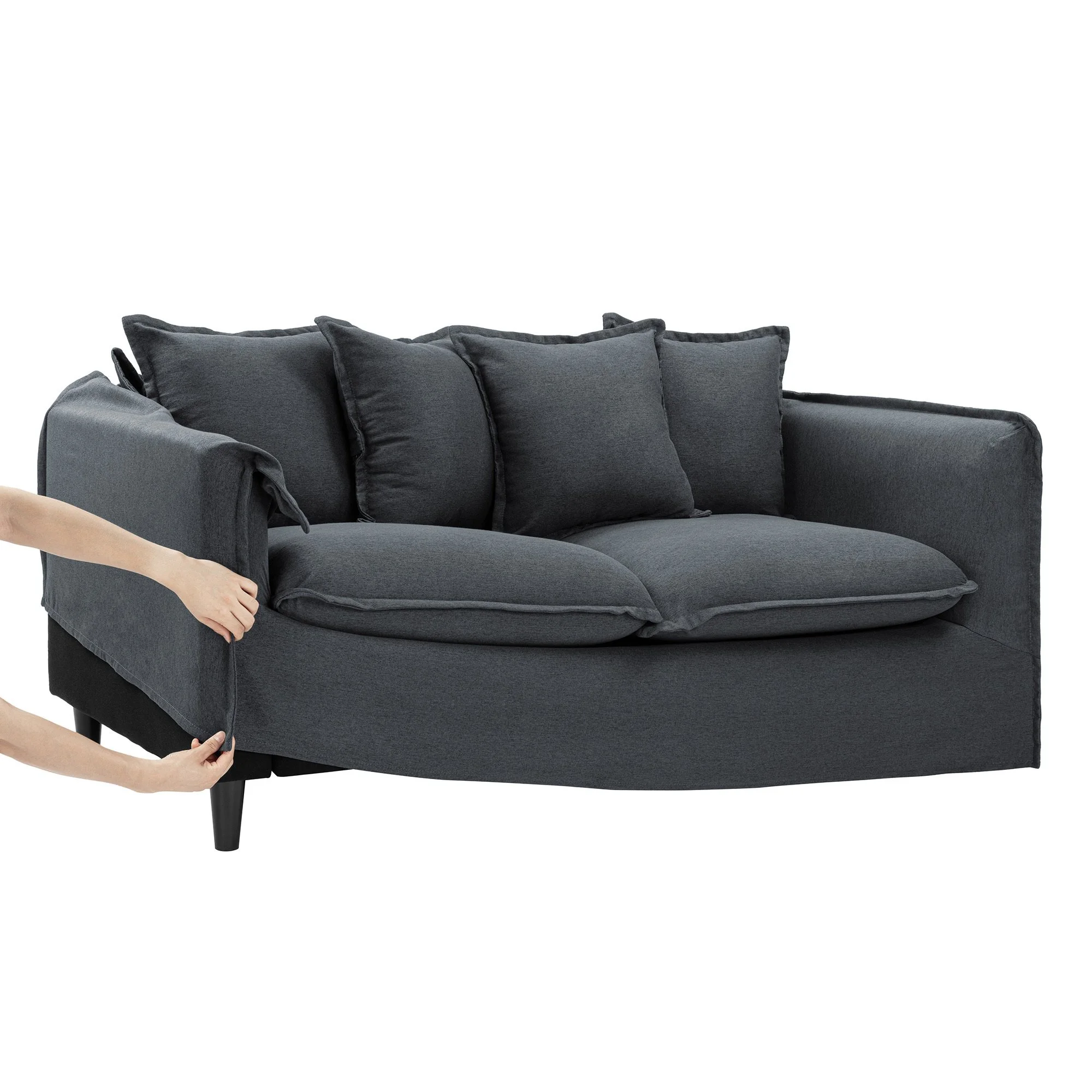 Removable slipcover set for Montauk 2 seater sofa
W160 x D84 x H81 cm
RRP: $169.99
Selling at: $120.00
Available: 1