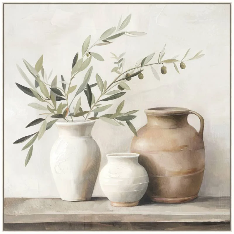 Olives and urn
