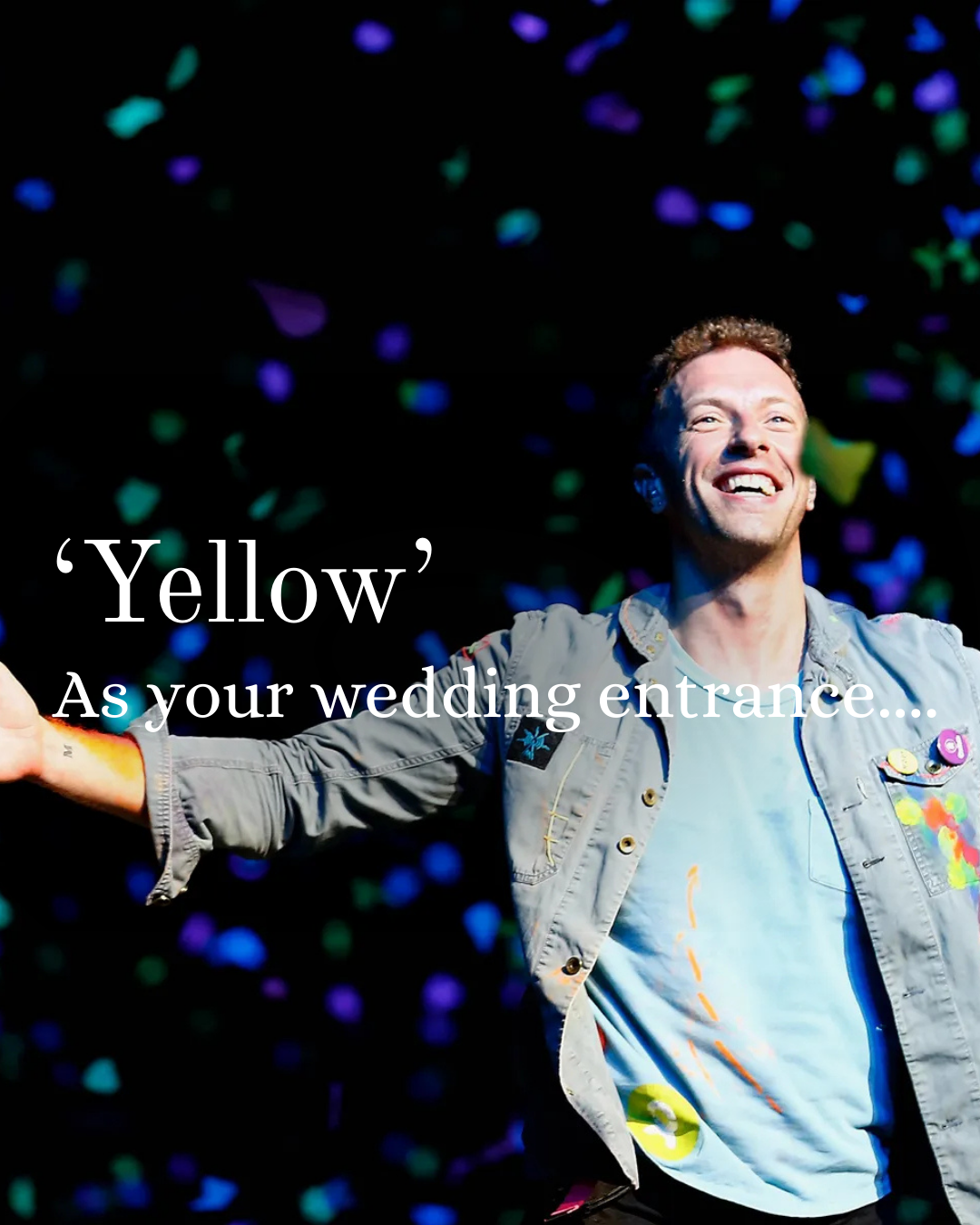 Custom Recording | Yellow Wedding Entrance