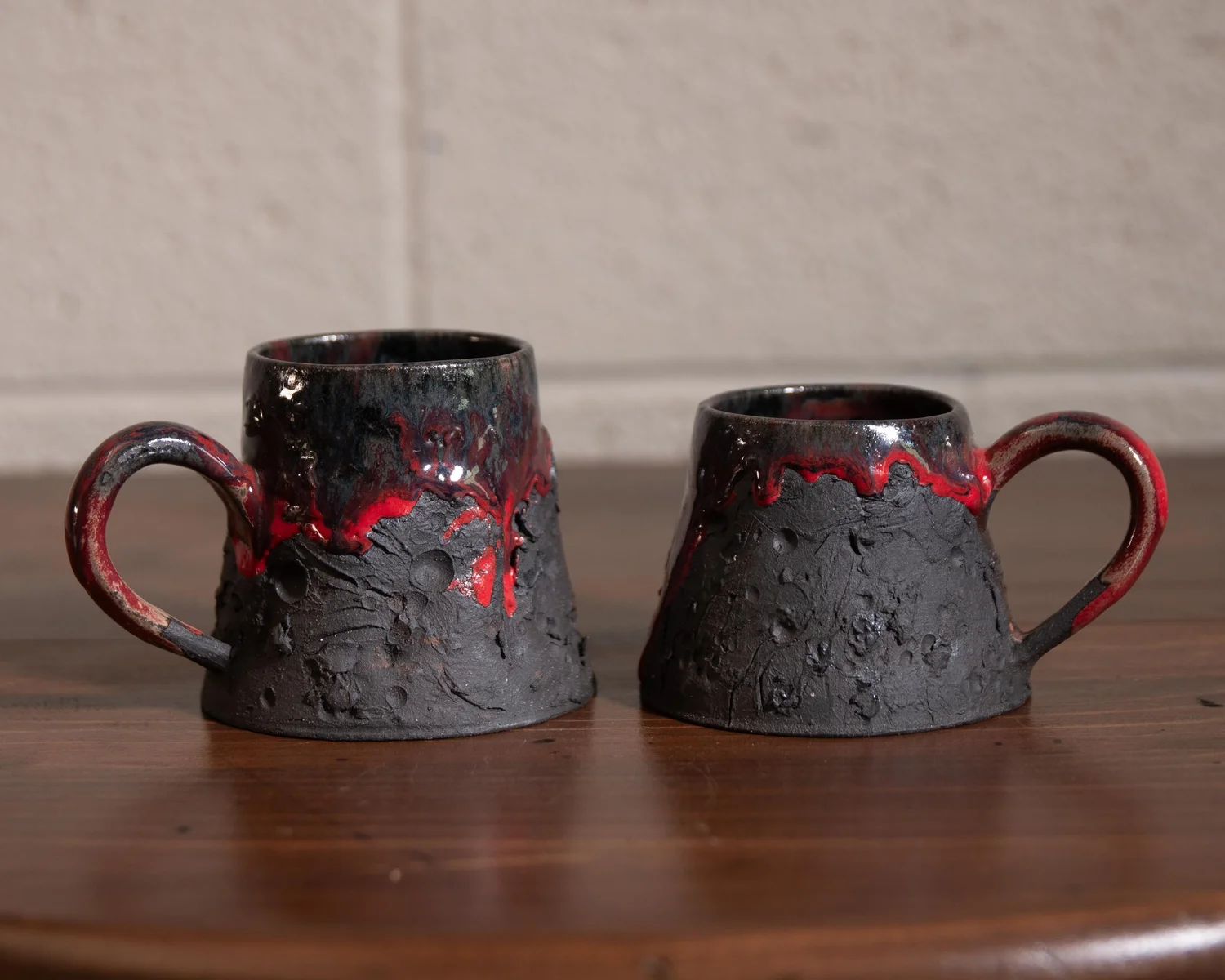 Set De 4 Mugs Waechtersbach Elements Magma En Porcelaine D'os - 380ml, Multicolore, Modèle Könitz, Neuf