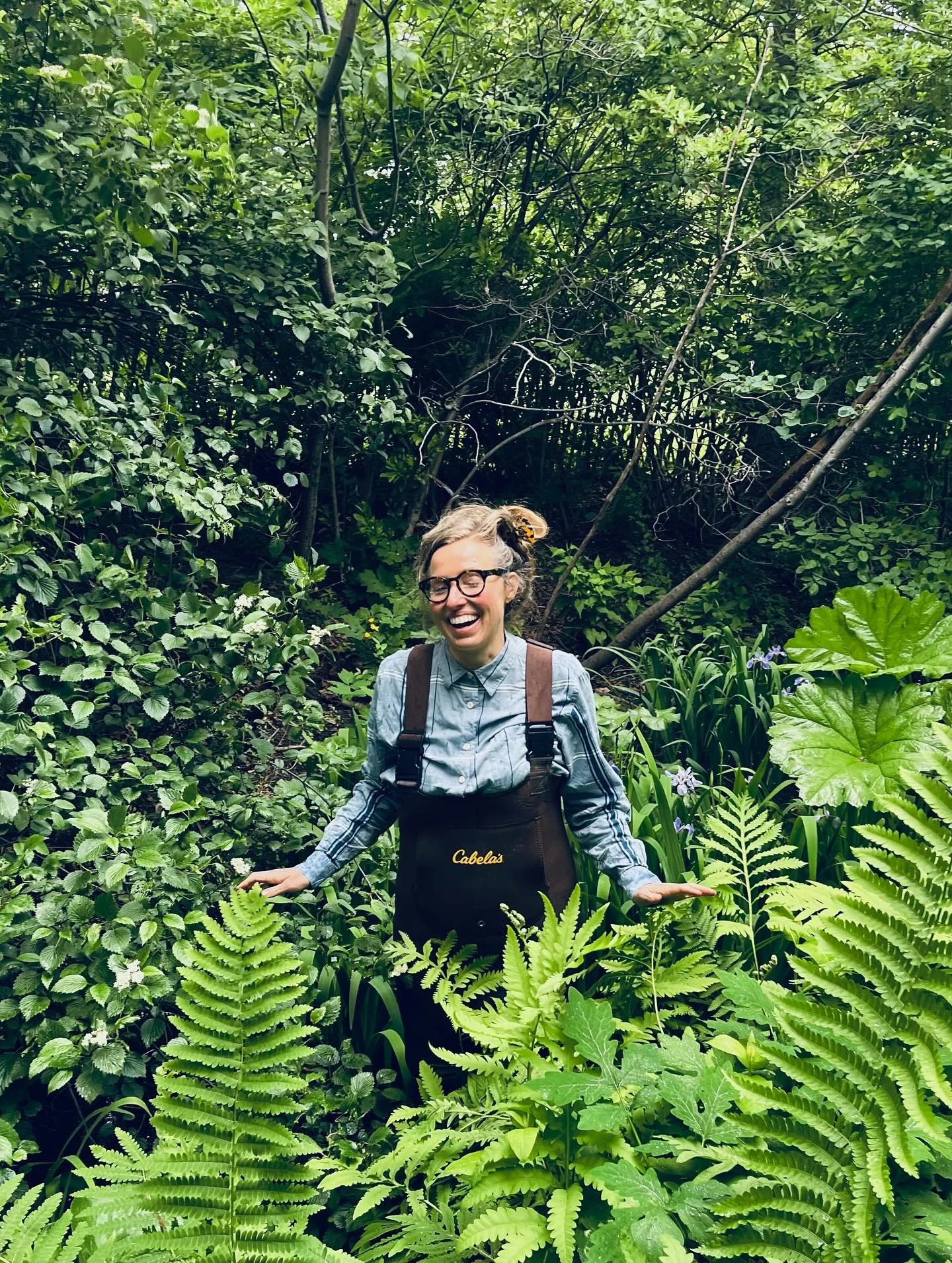 Can you believe this used to be a sidewalk? Now it&rsquo;s a freaking wetland! Unlike Charleston&hellip; where flooding takes over on any given day, this was intentional! Join us tonight as we welcome @oroeoboeococoao at @hedhistudio and premiere @jo