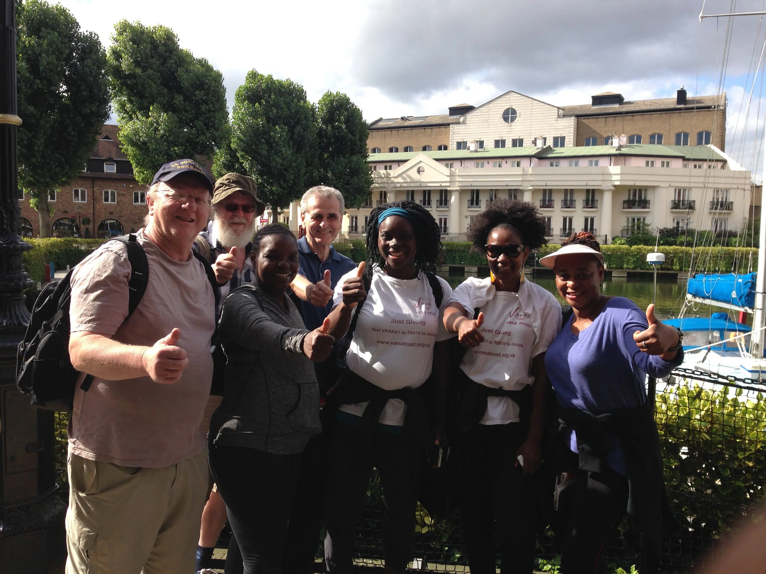 First Walk4Difference along the River Thames