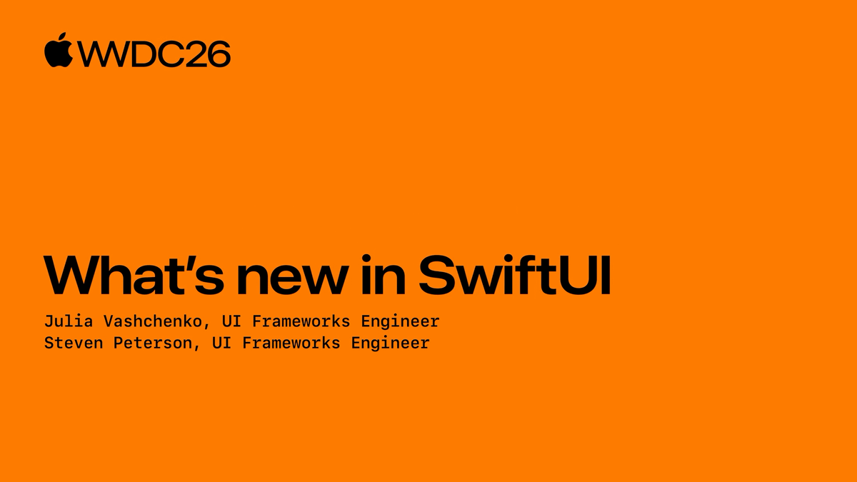 What’s new in SwiftUI (2-minute recap)
