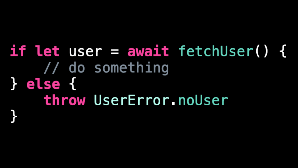 Bad practice using if instead of guard — Swift with Vincent