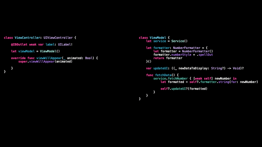 Discover the MVVM Architecture — Swift with Vincent