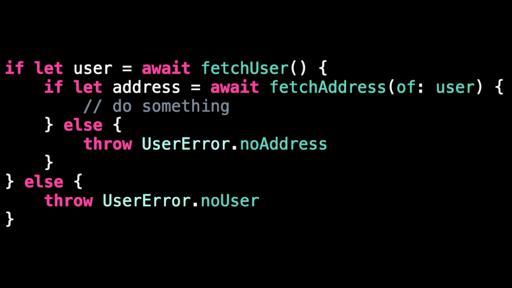 Bad practice using if instead of guard — Swift with Vincent