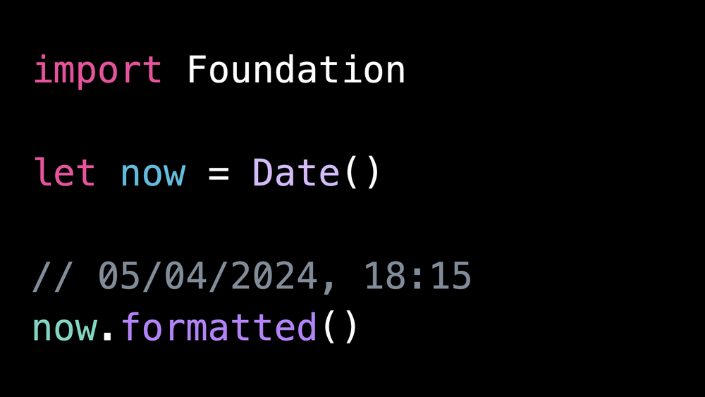 Bad practice not using the modern formatting API — Swift with Vincent