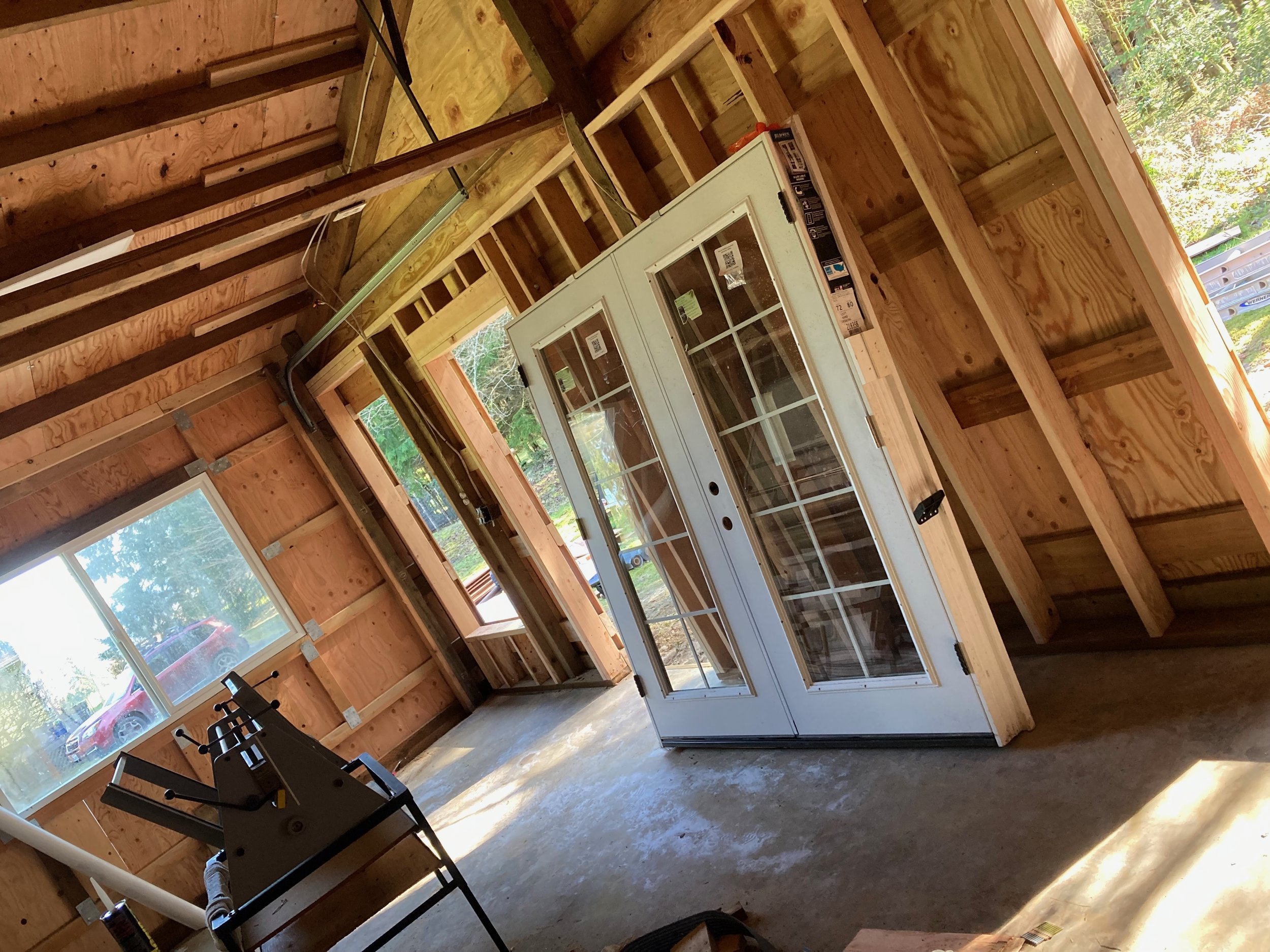 DURING CONSTRUCTION, interior