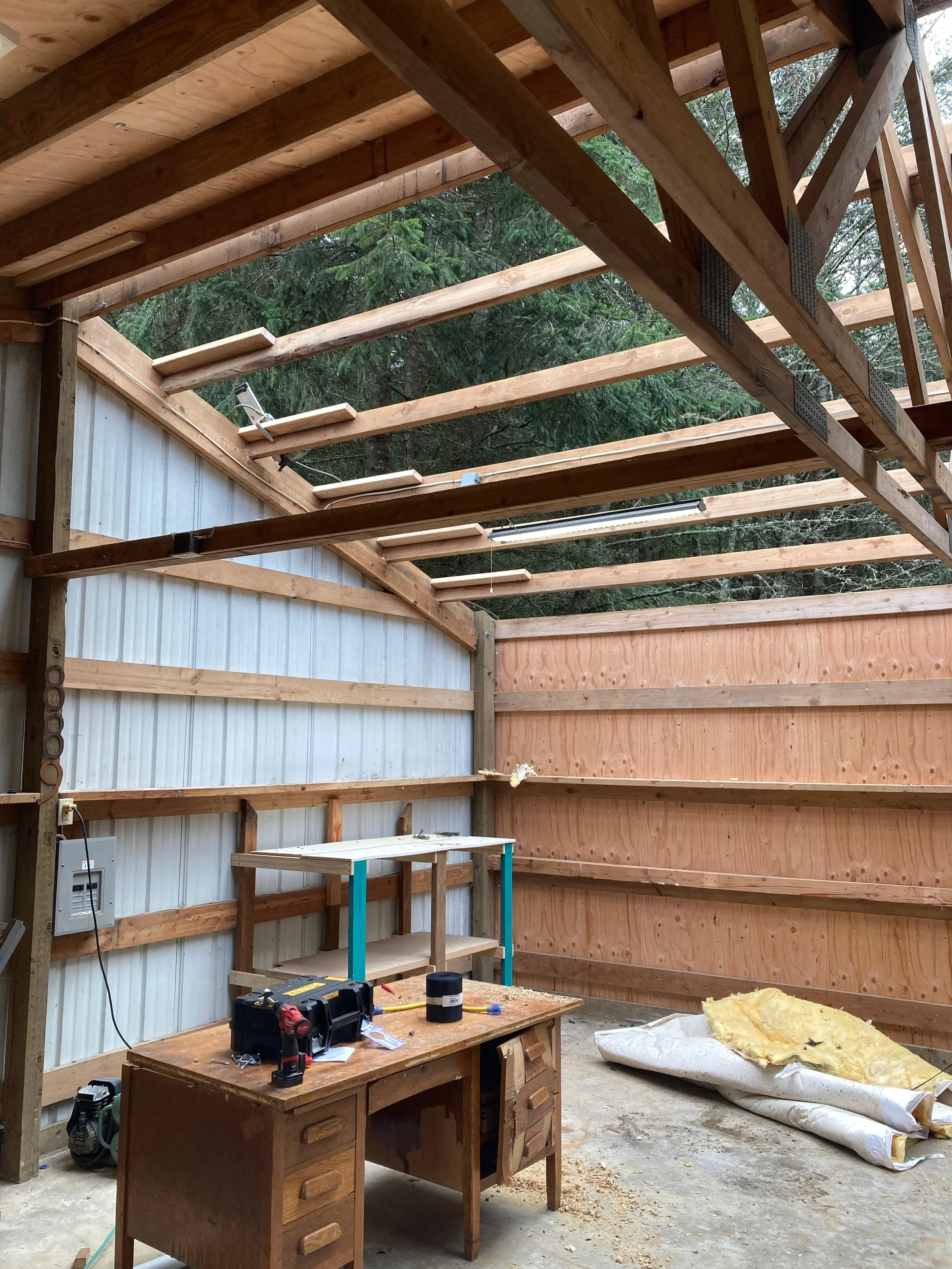 DURING CONSTRUCTION, interior/exterior